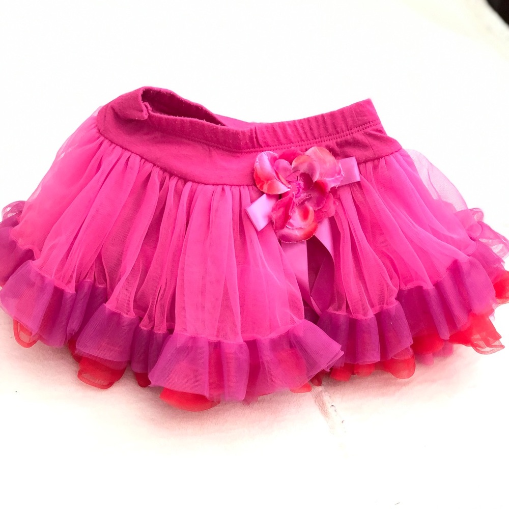 Pink Tulle Tutu Skirt
